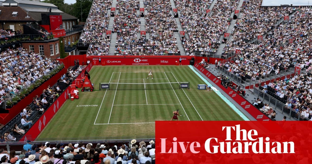 Amanda Anisimova v Tatjana Maria: Queen’s Membership ladies’s singles closing – stay | Tennis