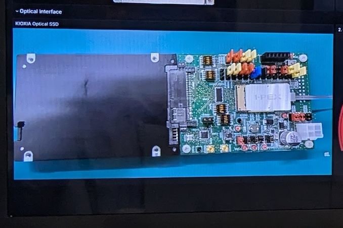 Kioxia Demonstrates Optical Interface SSDs for Knowledge Facilities Kioxia Demonstrates Optical Interface SSDs for Knowledge Facilities