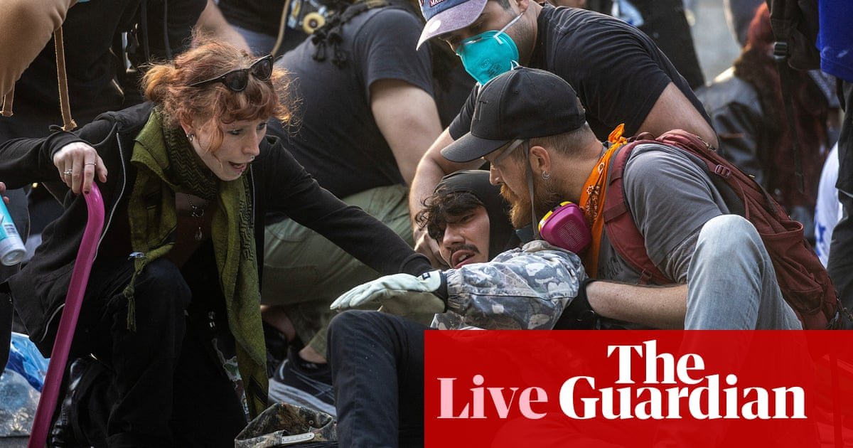 Los Angeles mayor accuses Trump administration of upsetting chaos in metropolis with ‘harmful escalation’ – reside | Los Angeles Los Angeles mayor accuses Trump administration of upsetting chaos in metropolis with ‘harmful escalation’ – reside | Los Angeles