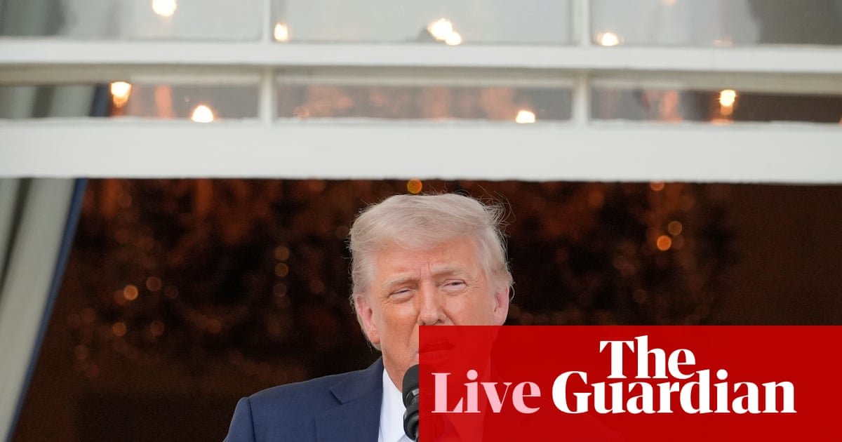 Trump points sweeping journey ban barring entry to US from 12 nations – dwell | Trump administration Trump points sweeping journey ban barring entry to US from 12 nations – dwell | Trump administration