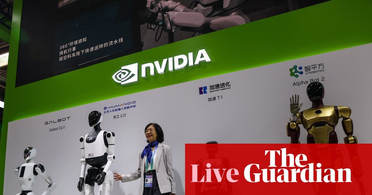 China welcomes resumption of Nvidia H20 AI chip gross sales; Japan warns tariffs ‘not proper instrument’ – enterprise stay | Enterprise