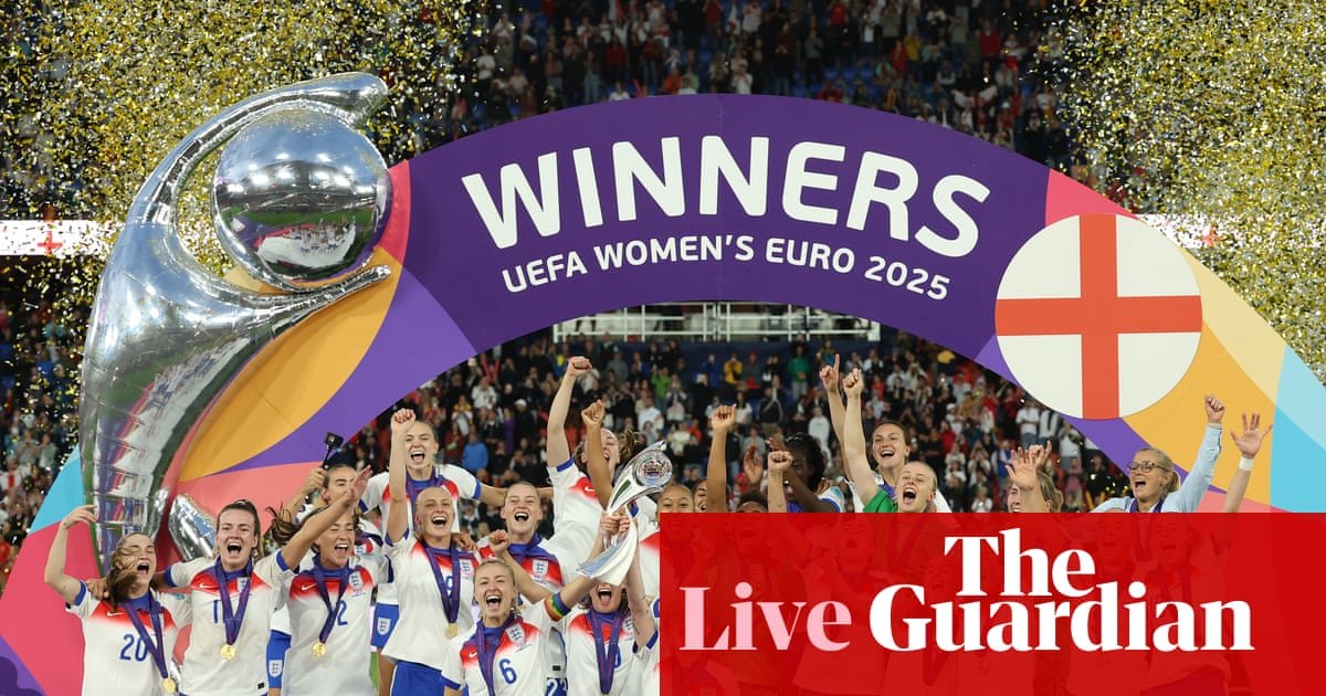 England 1-1 Spain (England win 3-1 on pens): Ladies’s Euro 2025 ultimate – stay response | Ladies’s Euro 2025
