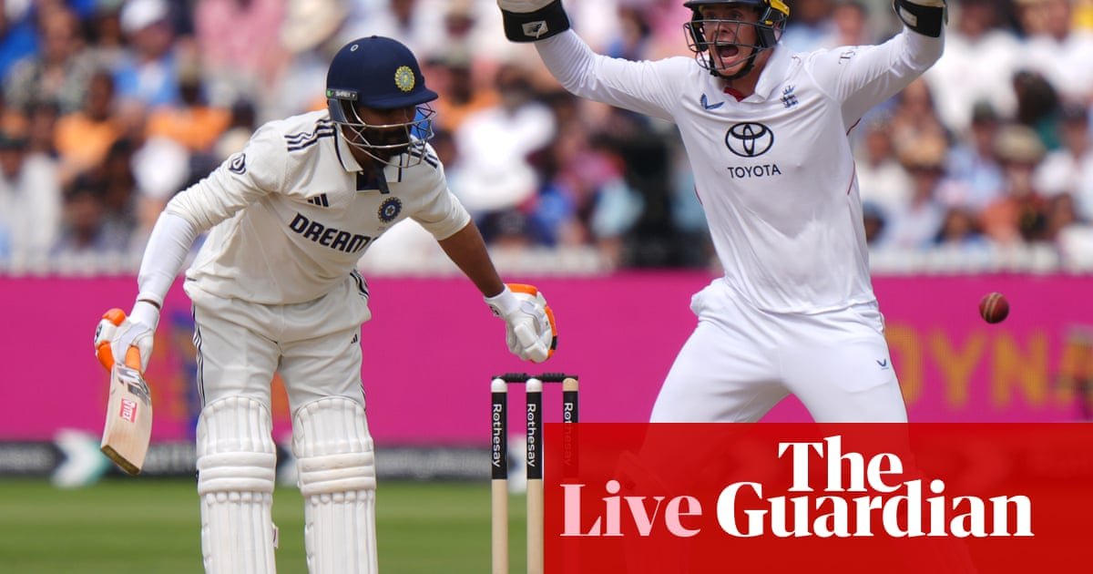 England v India: third males’s cricket Take a look at, day 5 – dwell | England v India 2025