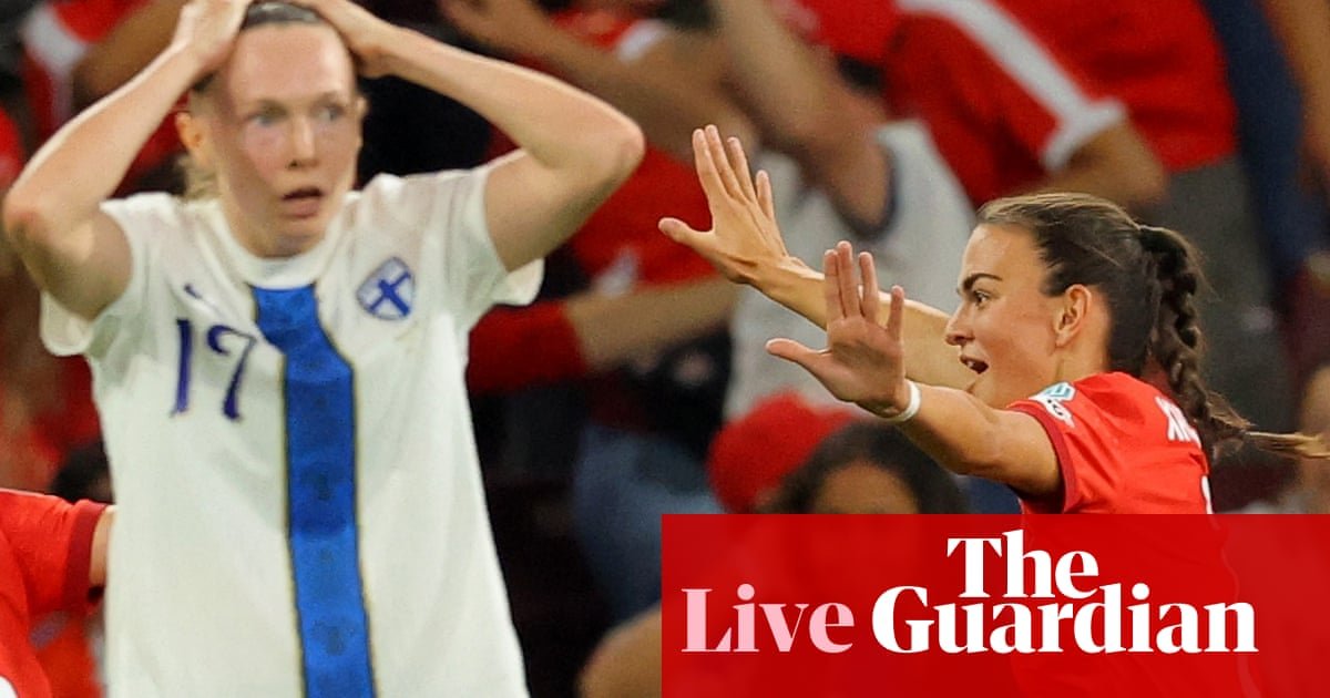 Finland 1-1 Switzerland: Girls’s Euro 2025 – stay response | Girls’s Euro 2025