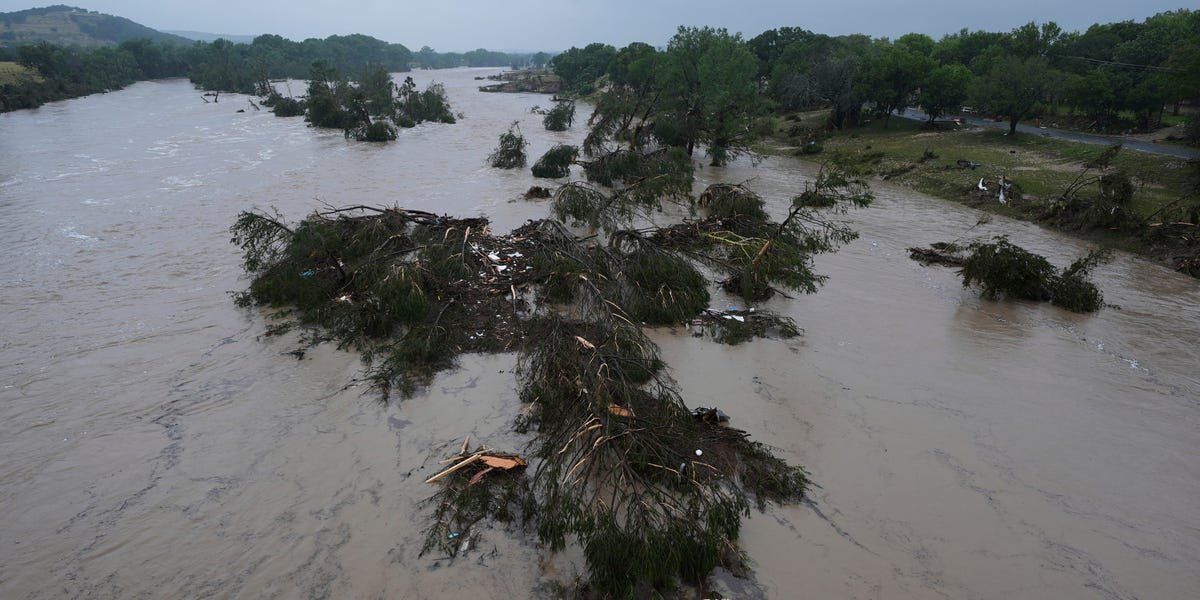 Photographs Present Aftermath of Texas Floods and Rescue Efforts