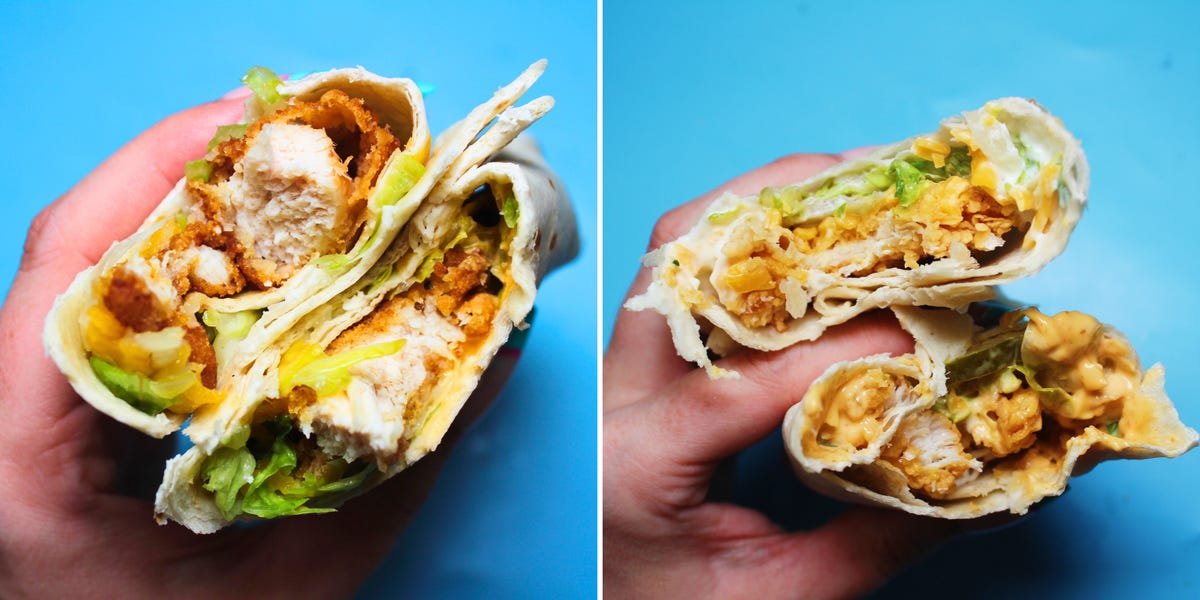 Evaluation: McDonald’s Snack Wrap Vs Popeyes Hen Wraps