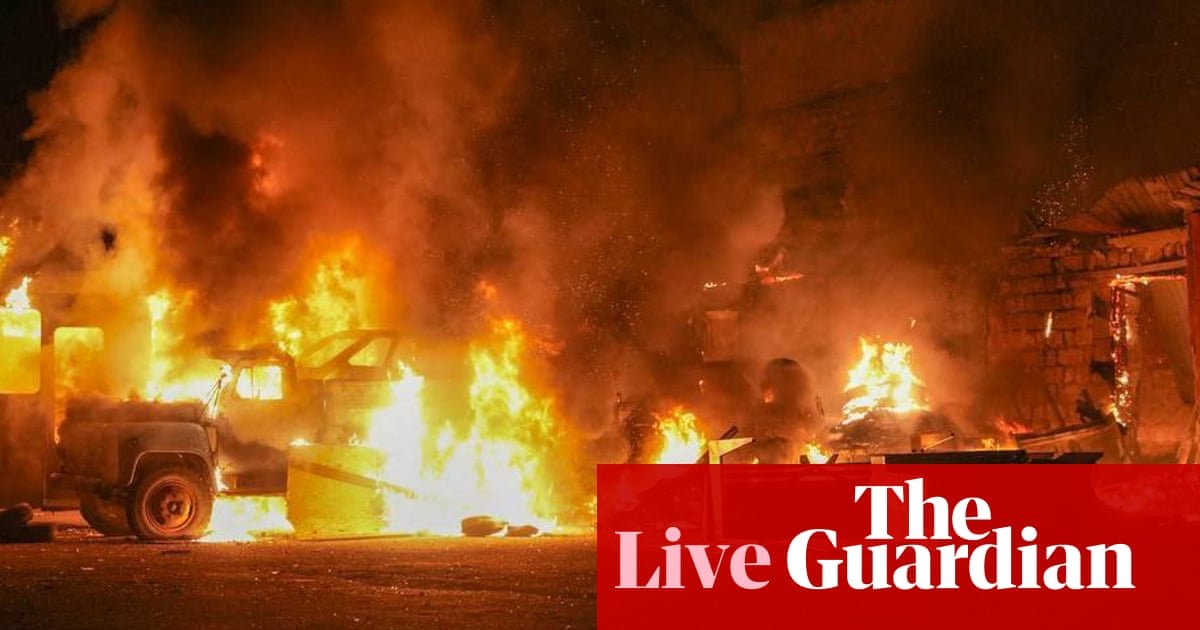 Ukraine says 4 killed and greater than 30 injured in one other spherical of Russian strikes – Europe dwell | Europe Ukraine says 4 killed and greater than 30 injured in one other spherical of Russian strikes – Europe dwell | Europe