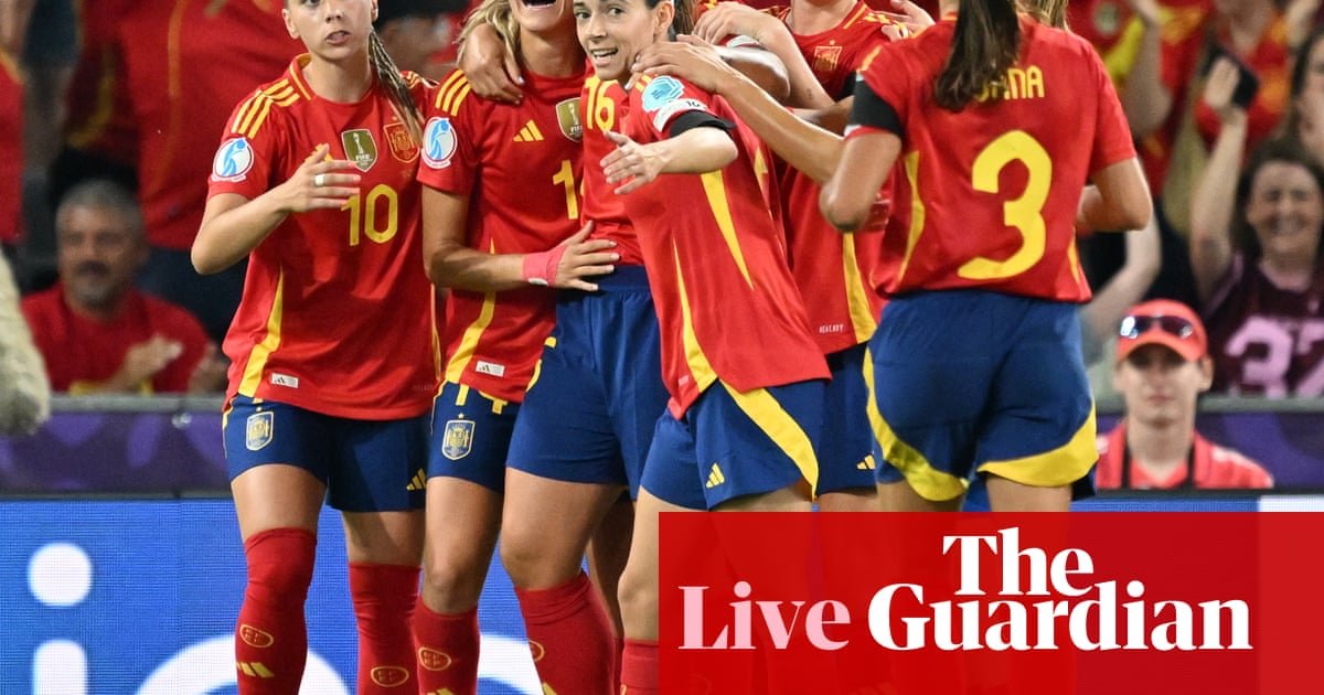 Girls’s Euro 2025: five-star Spain lay down marker earlier than Germany enter fray – dwell | Girls’s Euro 2025