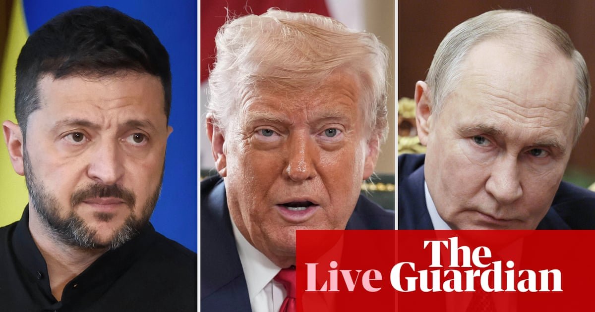 Leaders in frantic cellphone diplomacy with Trump forward of Putin summit on Ukraine – Europe dwell | World information