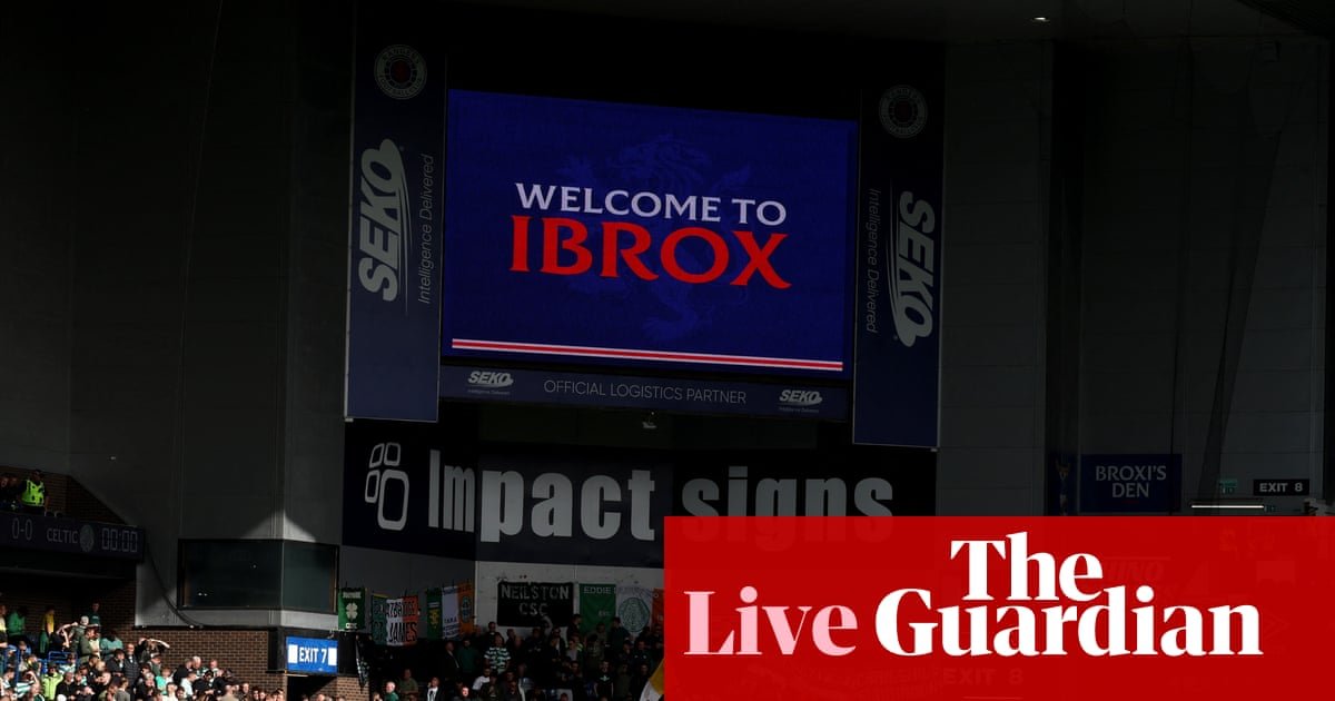 Rangers v Celtic: Scottish Premiership updates – reside | Scottish Premiership Rangers v Celtic: Scottish Premiership updates – reside | Scottish Premiership
