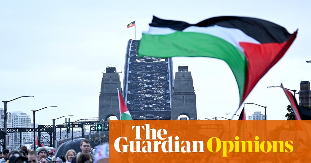 Sydney’s large Gaza protest reveals there’s now no stopping the tide of public opinion | Sarah Malik
