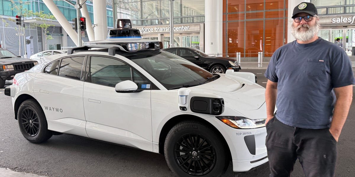 An Uber and Lyft Driver of 10 Years Reacts to His First Robotaxi Trip