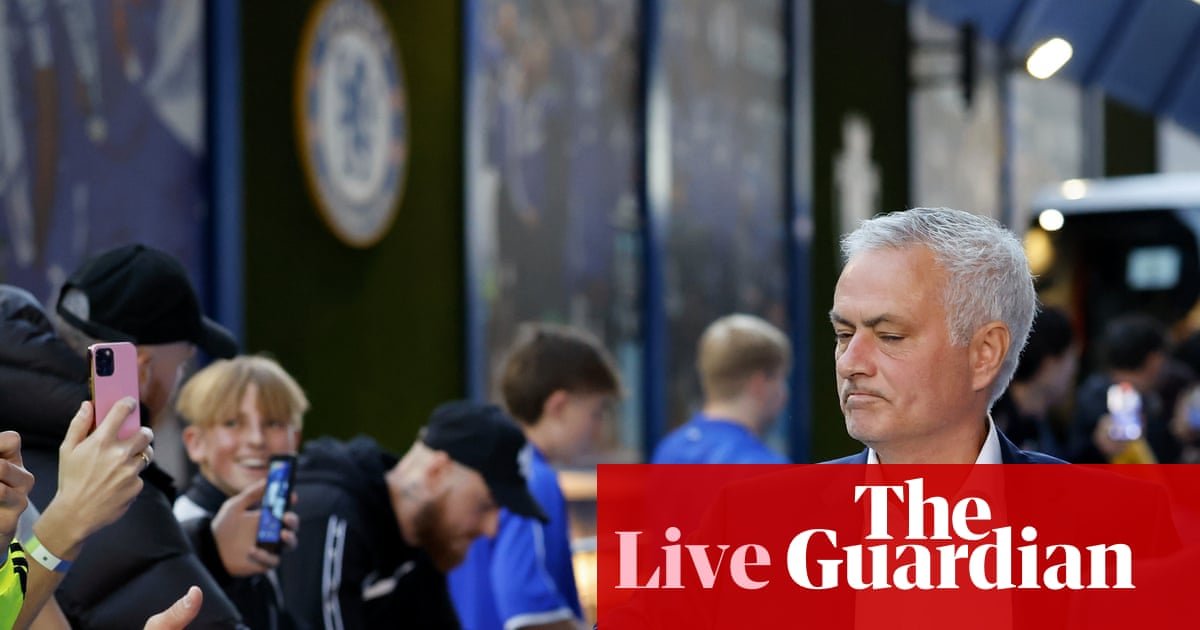 Chelsea v Benfica, Bodø/Glimt v Tottenham, and extra: Champions League – reside | Champions League