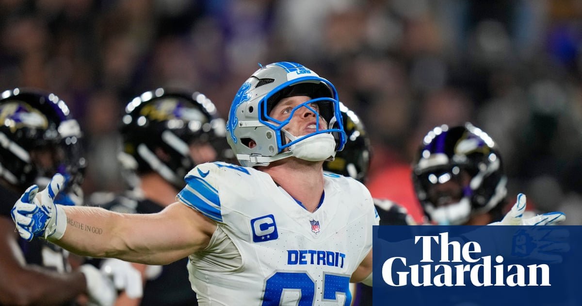 Detroit Lions protection mauls Lamar Jackson to upset Ravens in Baltimore | NFL