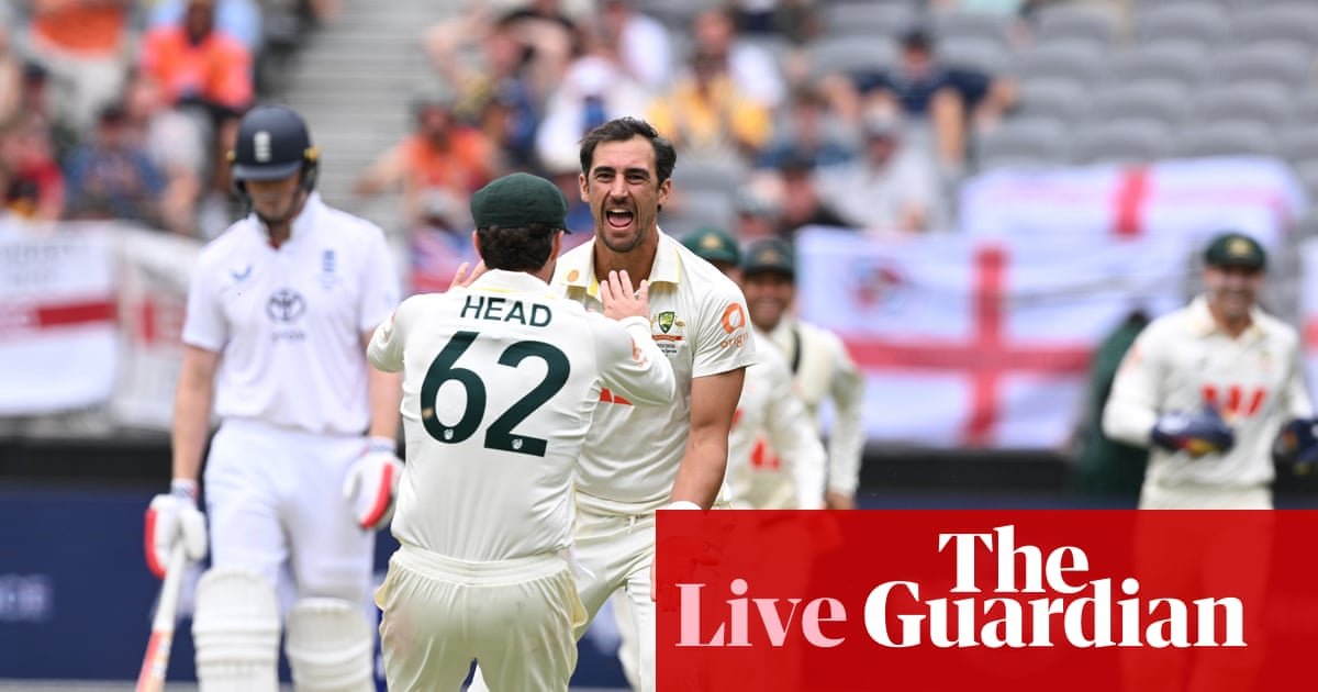 Australia v England: Ashes first Check, day two – reside | Ashes 2025-26