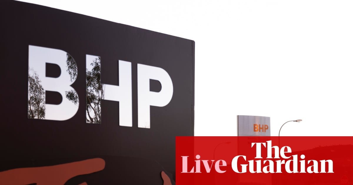 BHP walks away from newest takeover strategy for mining rival Anglo – enterprise dwell | Enterprise BHP walks away from newest takeover strategy for mining rival Anglo – enterprise dwell | Enterprise