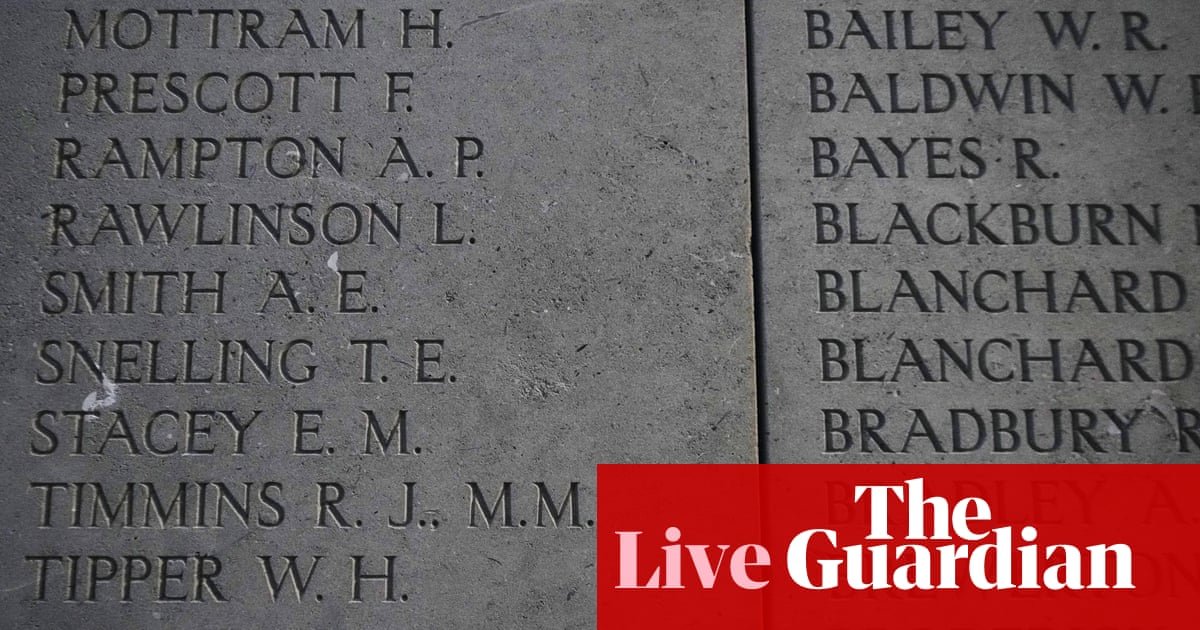 Europe marks Armistice Day beneath shadow of battle as Russia assaults Ukraine in a single day – stay | Europe