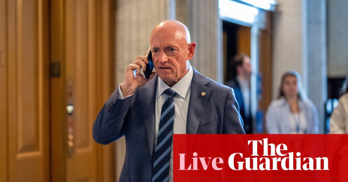 Pentagon says it’s investigating senator Mark Kelly after he joined lawmakers telling navy to refuse unlawful orders – stay | Trump administration