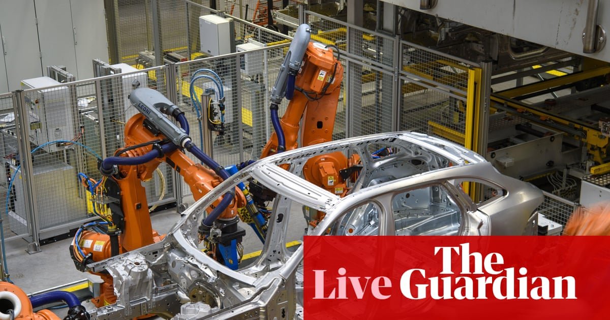 UK financial system unexpectedly shrank in September as JLR hack hammers manufacturing output – enterprise stay | Enterprise