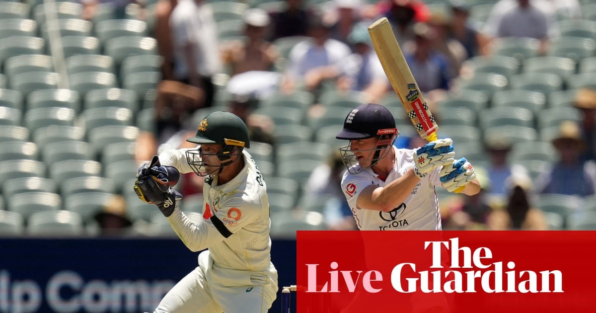 Australia v England: Ashes third Check, day two – stay | Ashes 2025-26 Australia v England: Ashes third Check, day two – stay | Ashes 2025-26