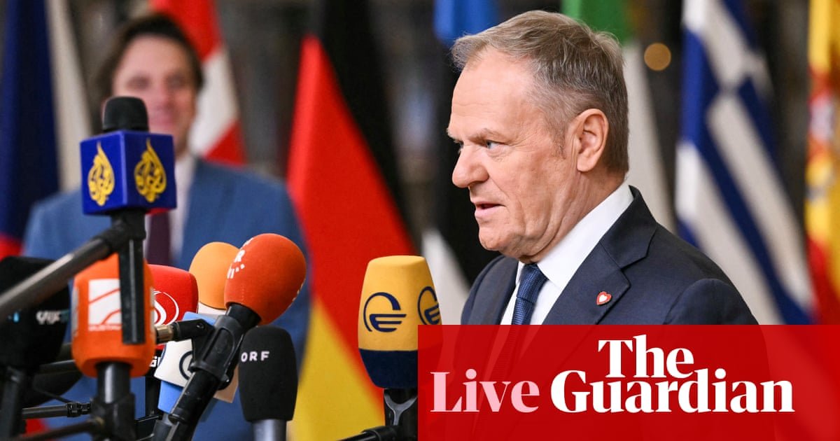 EU advised to decide on between ‘cash as we speak or blood tomorrow’ as leaders debate giving Russian belongings to Ukraine – Europe stay | Ukraine EU advised to decide on between ‘cash as we speak or blood tomorrow’ as leaders debate giving Russian belongings to Ukraine – Europe stay | Ukraine