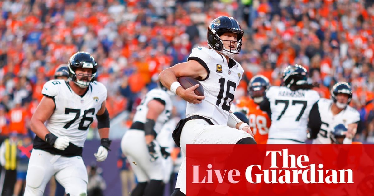 NFL week 16: Broncos v Jaguars, Lions v Steelers, Panthers beat Bucs – reside | NFL NFL week 16: Broncos v Jaguars, Lions v Steelers, Panthers beat Bucs – reside | NFL