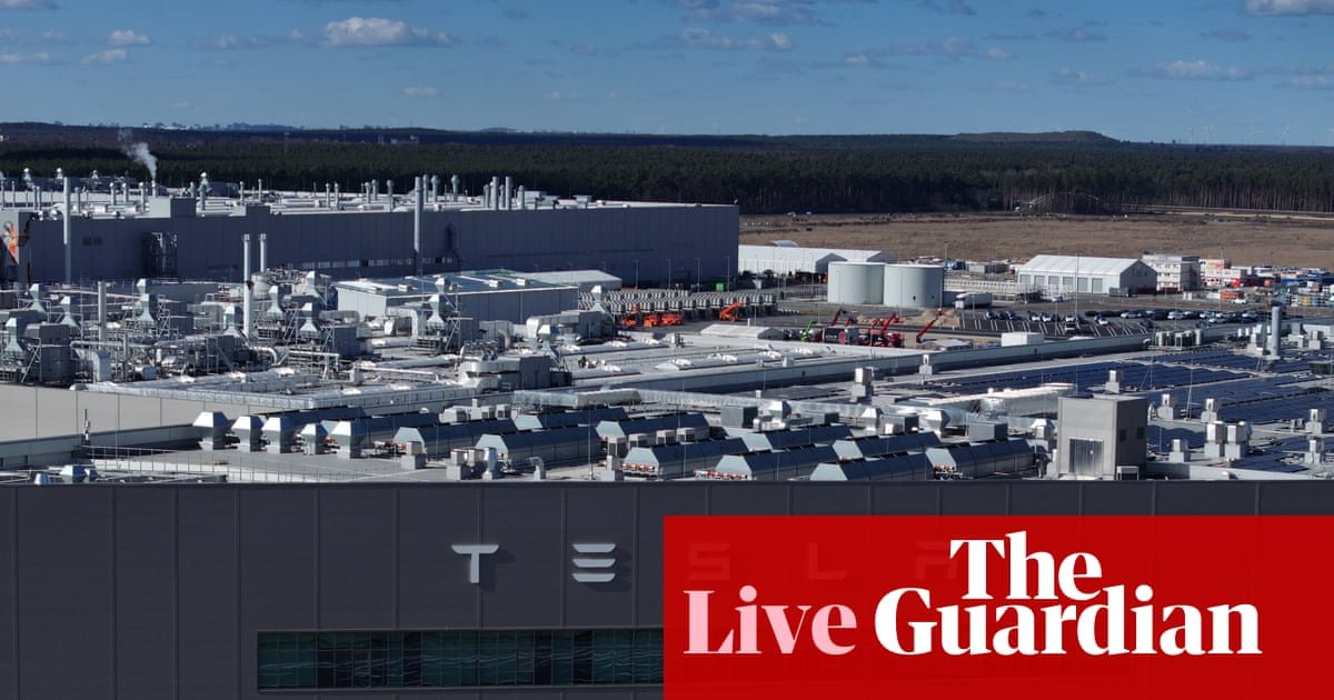 Tesla gross sales fall throughout Europe once more as BYD surges – enterprise stay | Enterprise