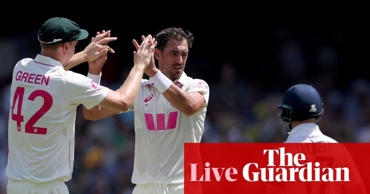 Australia v England: fifth Ashes Check, day one – reside | Ashes 2025-26