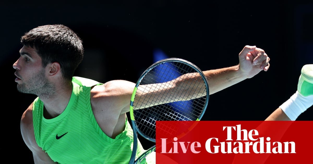 Australian Open 2026: Alcaraz in motion after Sabalenka wins tense match – stay | Australian Open 2026