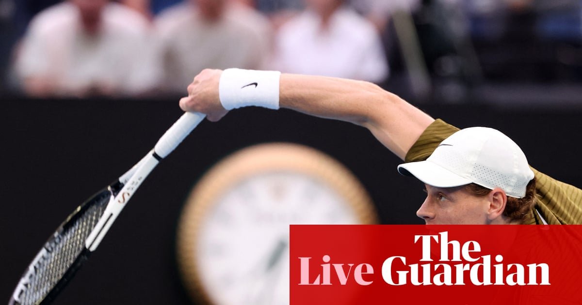 Australian Open 2026: Ben Shelton v Jannik Sinner – dwell | Australian Open 2026