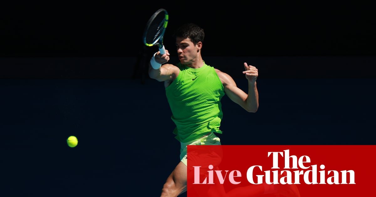 Carlos Alcaraz v Alexander Zverev: Australian Open 2026 males’s semi-final – dwell | Australian Open 2026