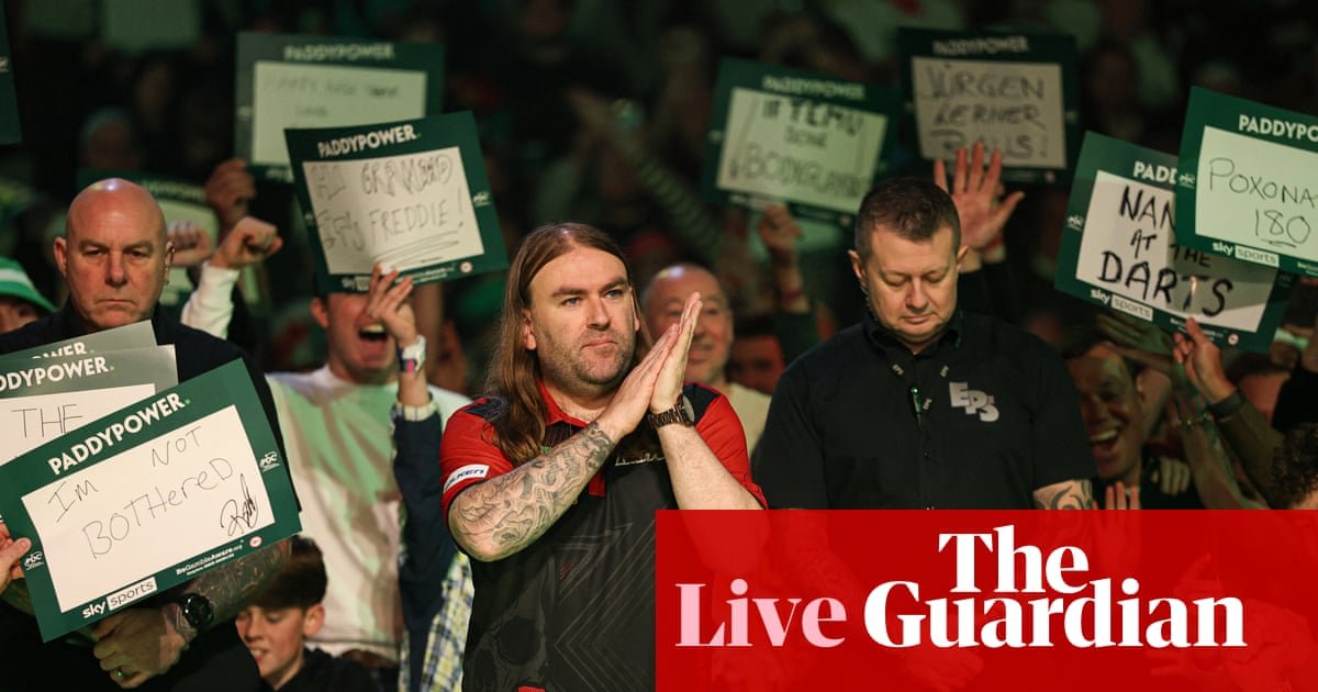 PDC World Championship darts quarter-finals: Ryan Searle v Jonny Clayton – stay | PDC World Championship PDC World Championship darts quarter-finals: Ryan Searle v Jonny Clayton – stay | PDC World Championship
