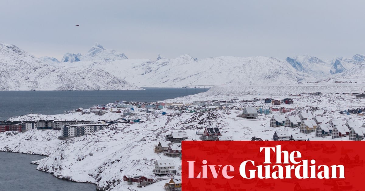 Trump in recent Greenland outburst as ministers arrive for talks with Vance – Europe dwell | Europe Trump in recent Greenland outburst as ministers arrive for talks with Vance – Europe dwell | Europe