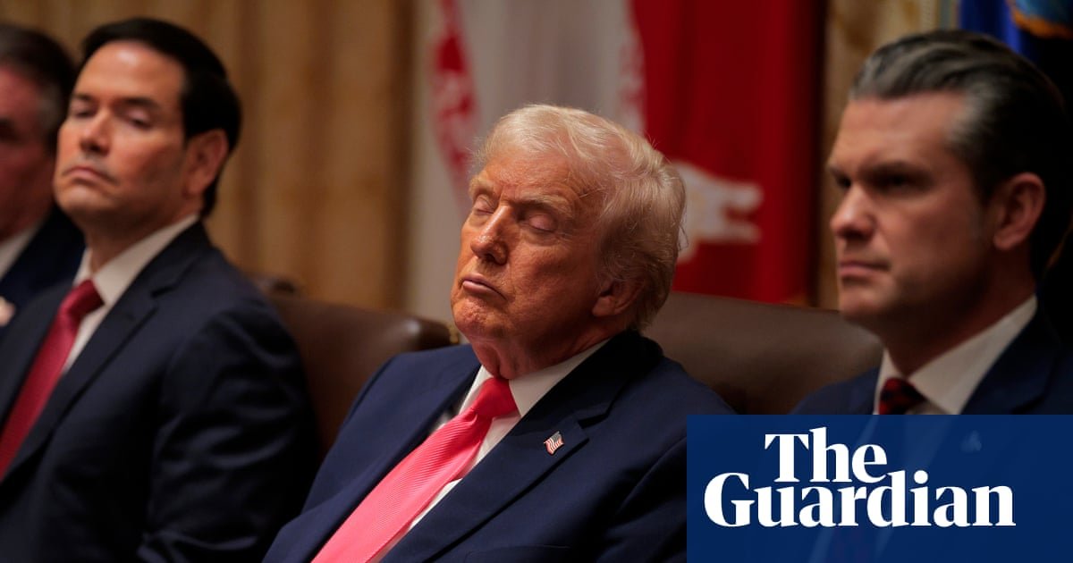 Trump information at a look: president denies falling asleep in public conferences as he defends ‘excellent’ well being | Trump administration Trump information at a look: president denies falling asleep in public conferences as he defends ‘excellent’ well being | Trump administration