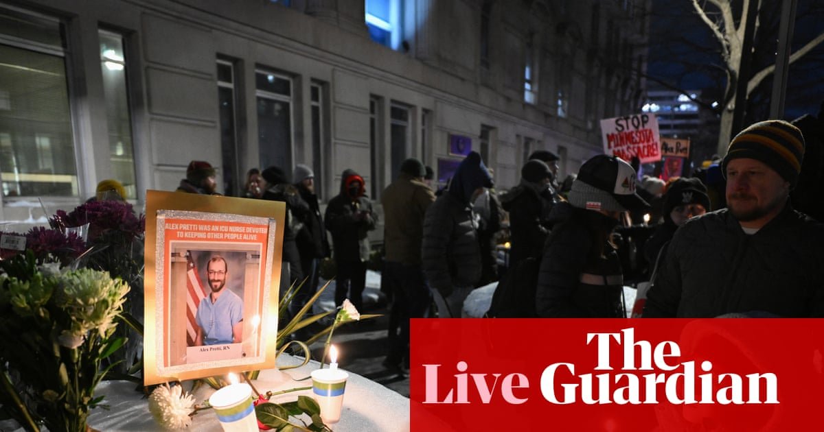 Trump’s border chief vows ‘enhancements’ for ICE operations however doesn’t point out deadly shootings of US residents – reside | Minnesota ICE shootings