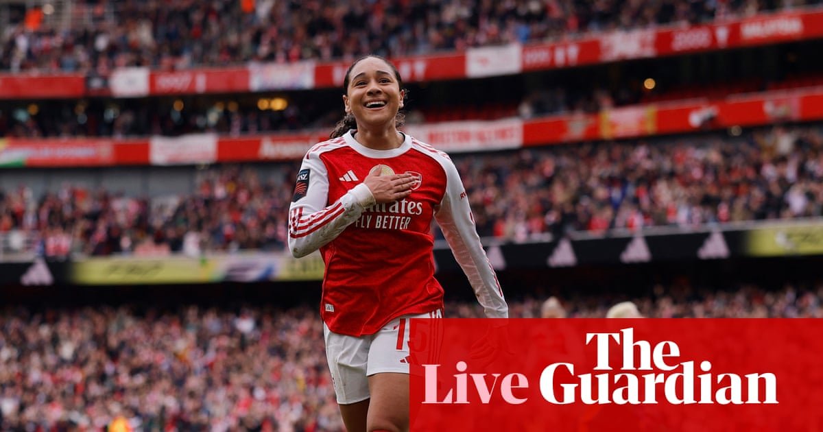 Arsenal v Manchester Metropolis: Ladies’s Tremendous League – dwell | Ladies’s Tremendous League