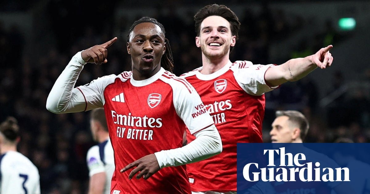 Eze and Gyökeres on the double Arsenal increase title bid with Spurs rout | Premier League Eze and Gyökeres on the double Arsenal increase title bid with Spurs rout | Premier League
