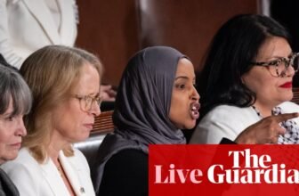 High Democrat defends State of the Union protests as Home speaker says he almost ejected Omar and Tlaib – reside | Donald Trump