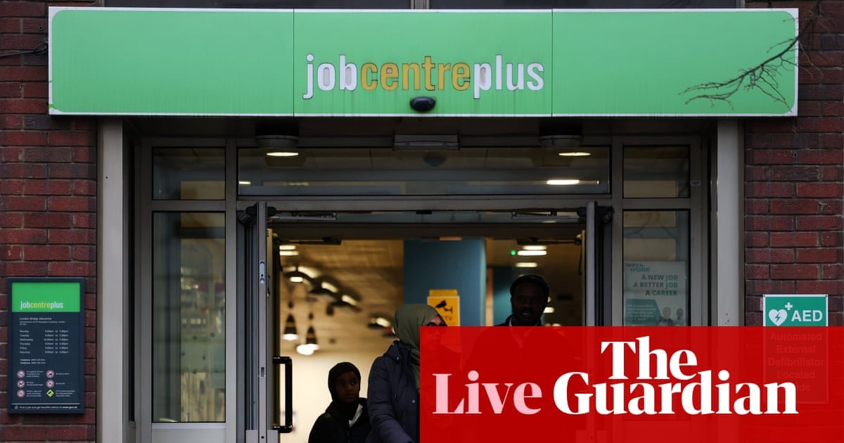 UK rate of interest reduce seemingly in March as unemployment fee rises; Polanski requires ’Covid-style mobilisation’ to sort out youth jobless disaster – enterprise stay | Enterprise