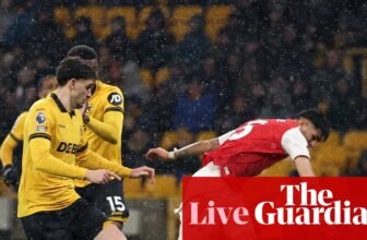 Wolverhampton Wanderers v Arsenal: Premier League – dwell | Premier League
