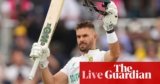 South Africa v Australia: World Take a look at Championship ultimate cricket, day three – stay | World Take a look at Championship
